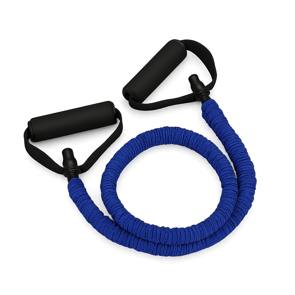 Resistance band with handles - Blå