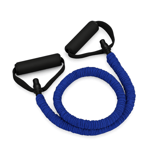 Resistance band with handles - Blå